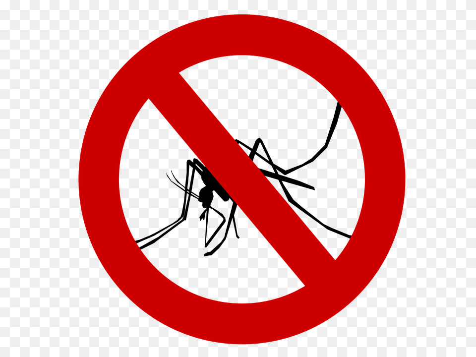 Mosquito Clipart Insect Sting, Sign, Symbol, Road Sign, Disk Free Png Download