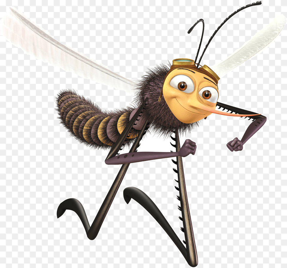 Mosquito From Bee Movie, Animal, Insect, Invertebrate, Wasp Free Png