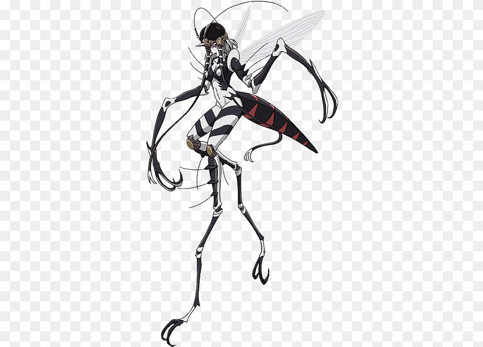 Mosquito Girl Full Body One Punch Man Insect, Animal, Wasp, Invertebrate, Bee Free Png Download