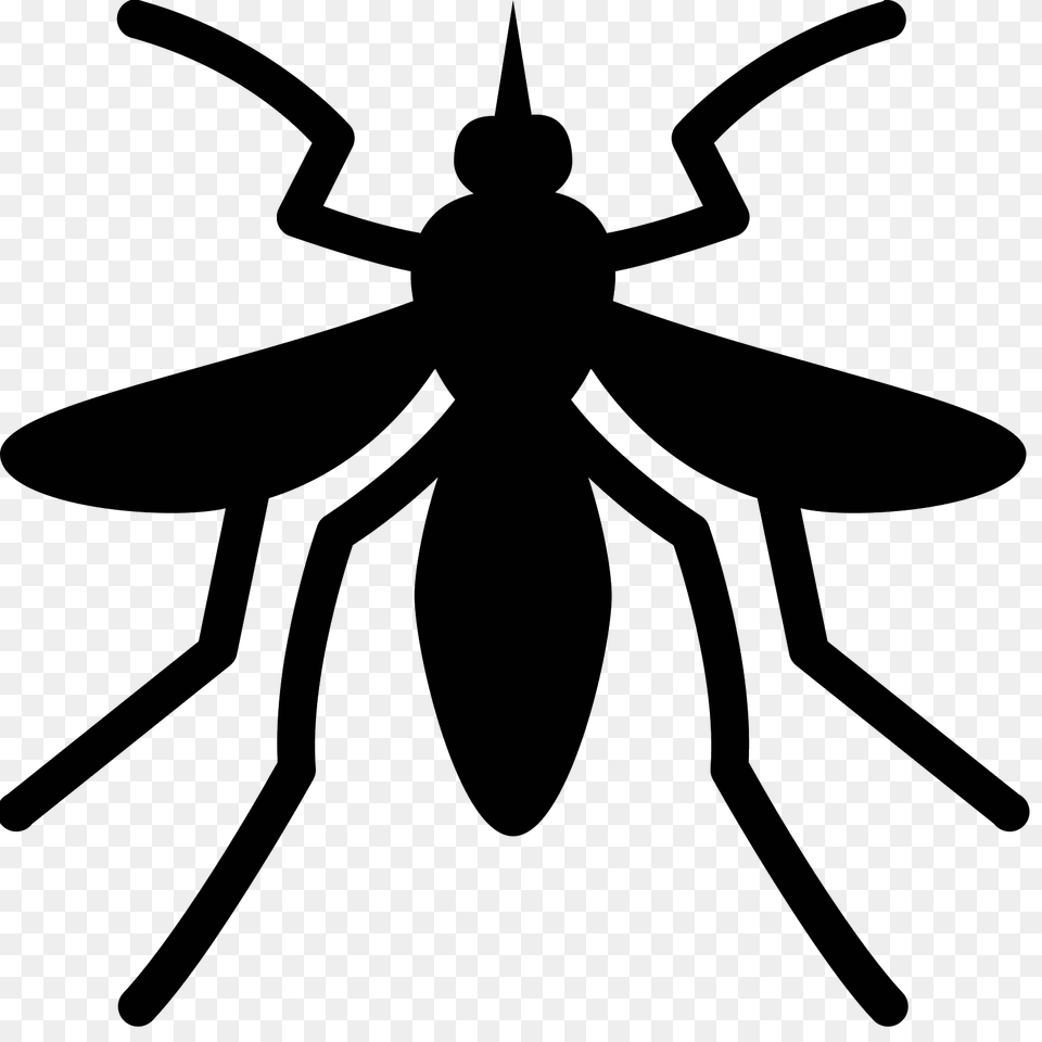 Mosquito Icon, Gray Free Transparent Png