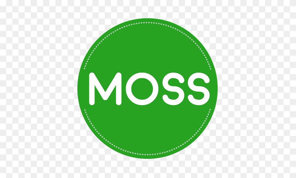 Moss Home, Green, Logo, Sticker, Disk Png