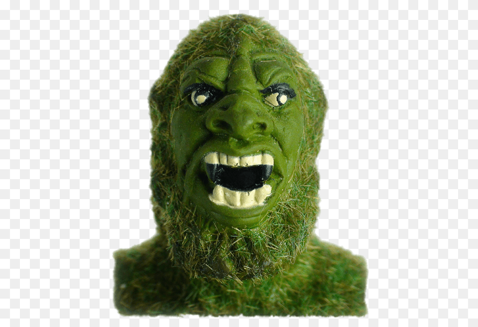 Moss Man Mask, Green, Alien, Mammal, Lion Png