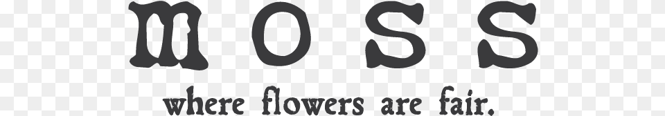 Moss Where Flowers Are Fair Graphics, Number, Symbol, Text Free Png Download