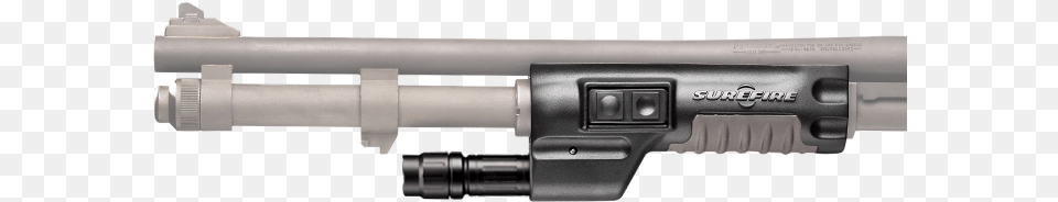 Mossberg Model 590 Flashlight Forend, Firearm, Gun, Rifle, Weapon Free Transparent Png