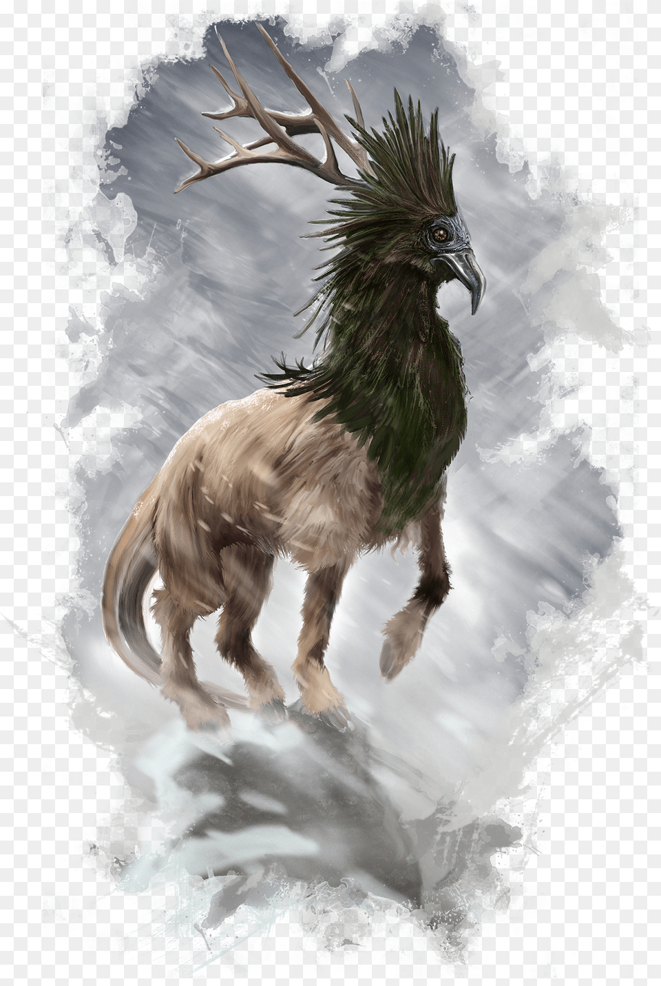 Mosswine Stallion, Animal, Bird, Deer, Elk Png