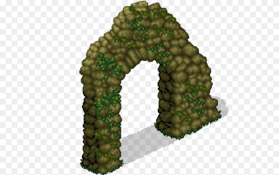 Mossy Ruins Entrance, Arch, Architecture, Clothing, Coat Free Png Download