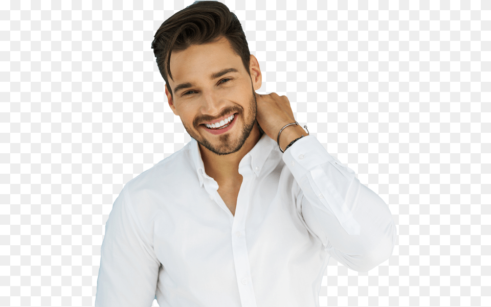 Most Attractive Men Teeth, Smile, Shirt, Person, Head Free Transparent Png