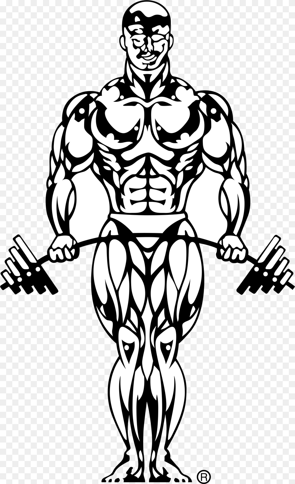 Most Comprehensive Golds Gym Logo Gym Logo, Stencil, Person, Man, Male Png Image