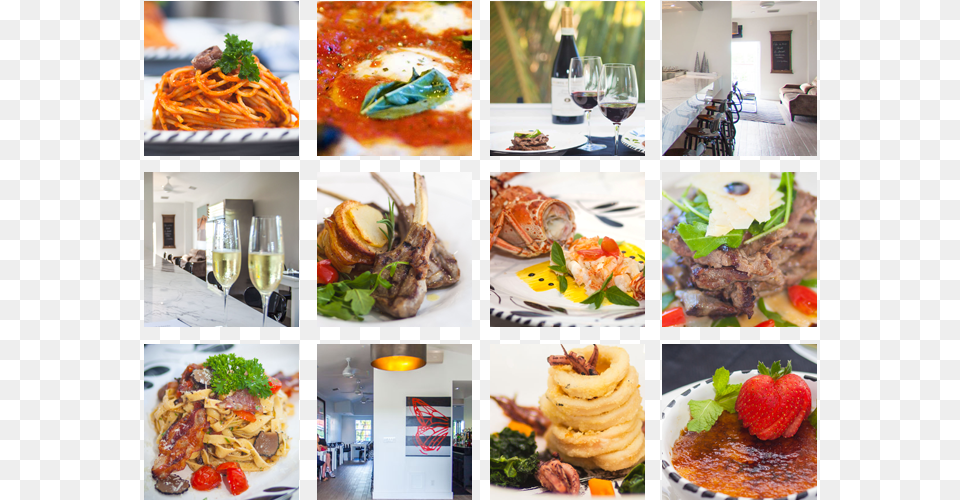 Most Exquisite And Authentic Italian Food Available Via Veneto Dubai Menu, Meal, Lunch, Art, Collage Free Png Download