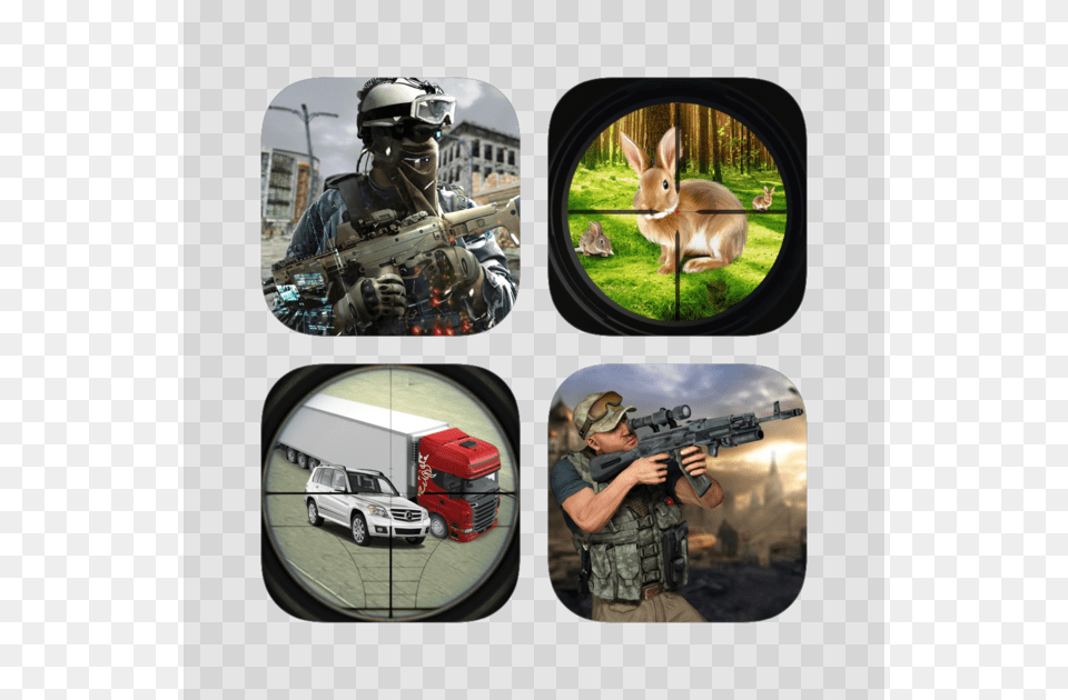 Most Played Sniper Shooting Games Of 2017 On The App Audi Avantissimo, Photography, Weapon, Art, Rifle Free Png
