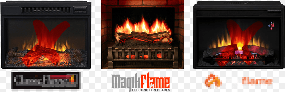 Most Realistic Portable Electric Fireplaces With Sound Hearth, Fireplace, Indoors Png