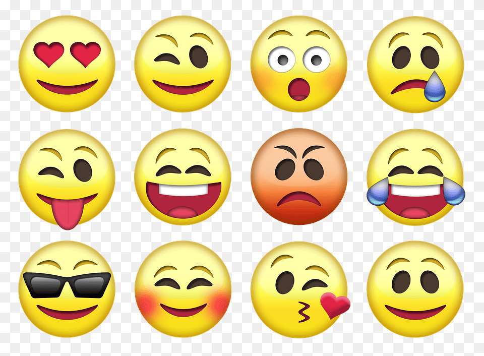 Most Used Facebook Emoji Shared, Face, Head, Person, Baby Free Transparent Png