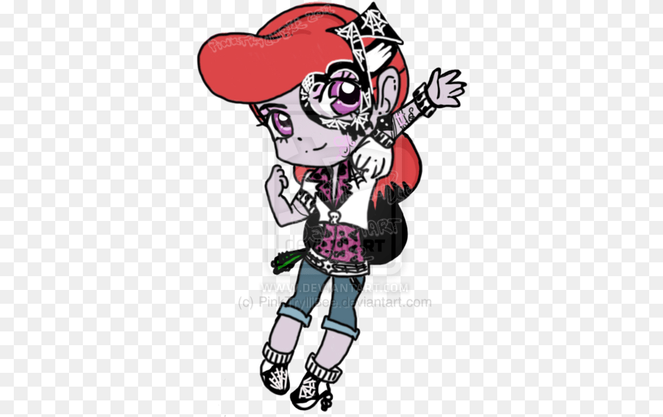 Moster High Monster High Characters Chibi, Book, Comics, Publication, Baby Free Png