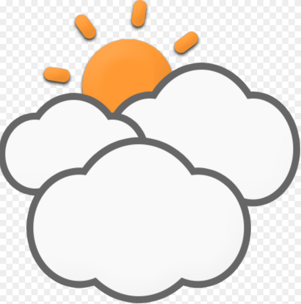 Mostly Cloudy Weather Forecasting, Outdoors, Nature Free Png Download