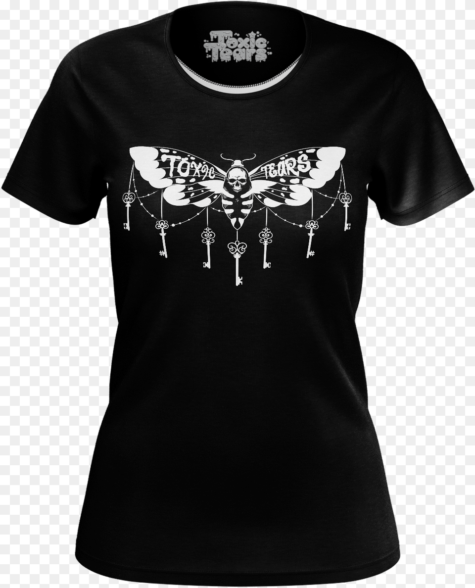 Moth T Shirt, Clothing, T-shirt Free Transparent Png