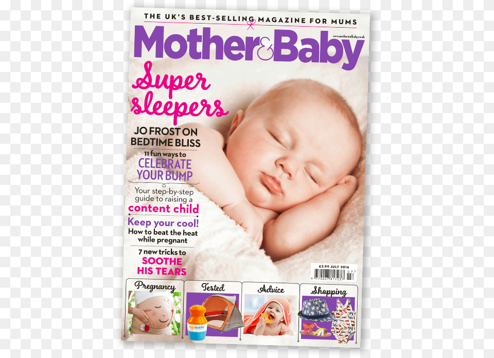 Mother Amp Baby Magazine Infant, Publication, Person Free Png Download