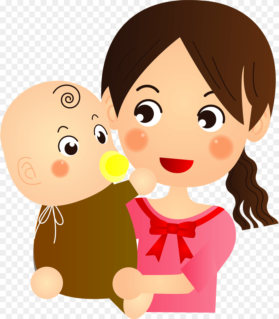 Mother And Baby Clipart, Face, Head, Person, Photography Free Transparent Png