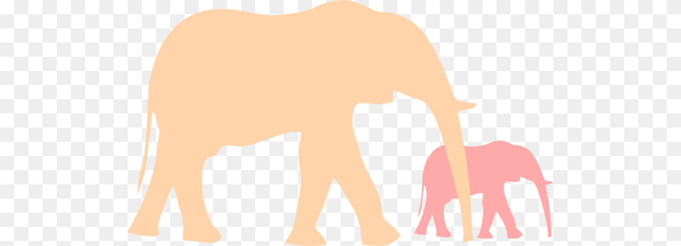 Mother And Baby Elephant Clip Art, Animal, Mammal, Wildlife, Bear Free Png