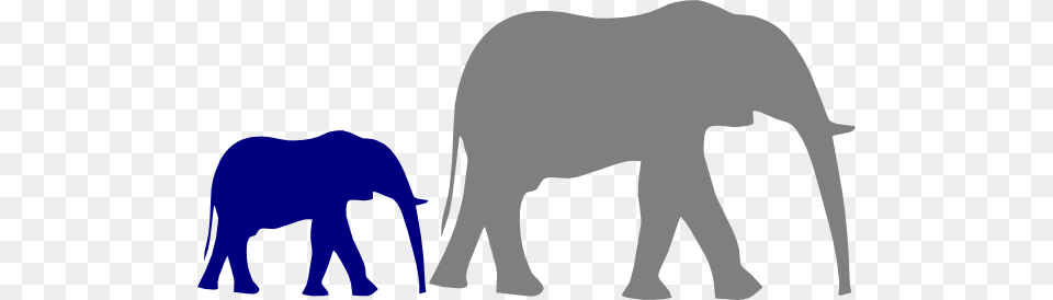 Mother And Baby Elephant Clip Art For Web, Animal, Mammal, Wildlife, Bear Free Png Download