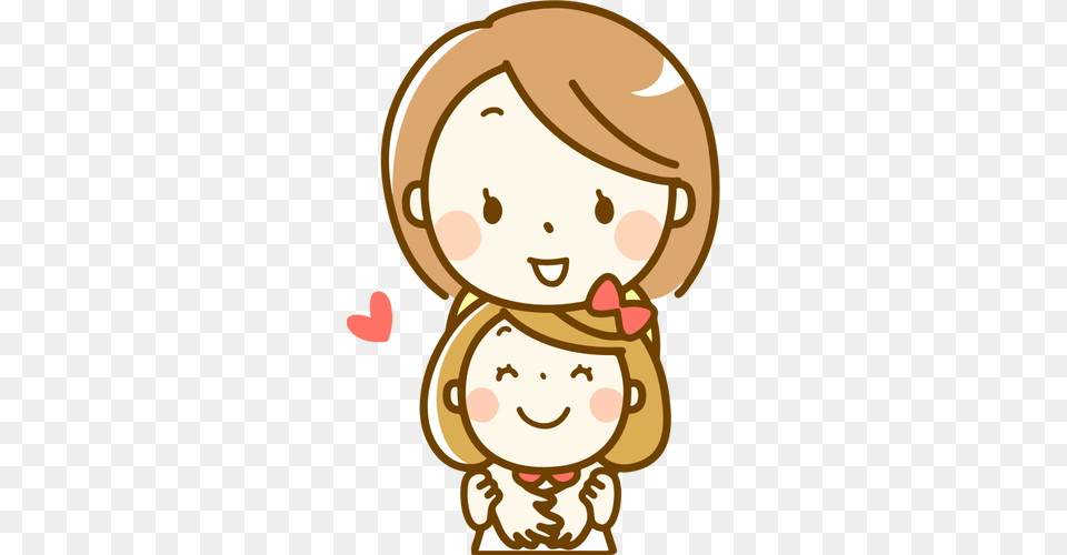 Mother And Daughter Hugging, Food, Sweets, Baby, Person Png