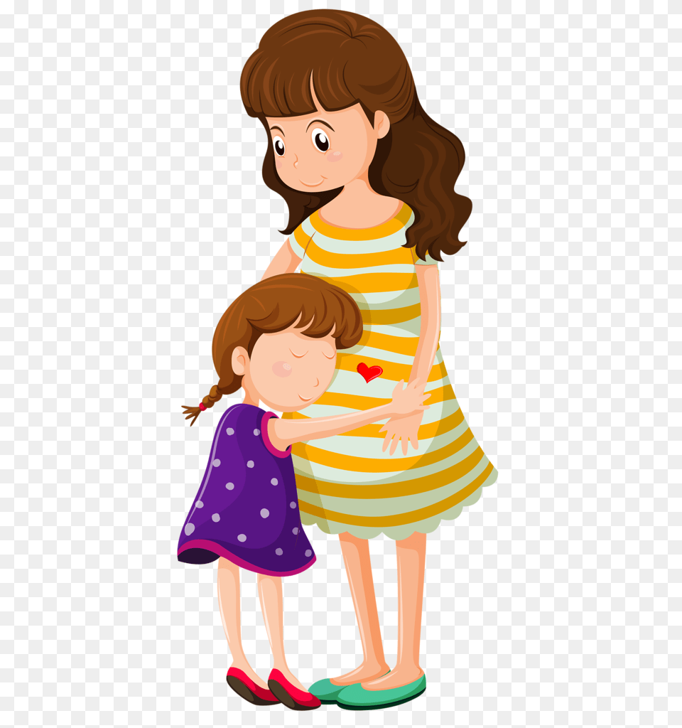 Mother And Money Clipart Clip Art Images, Clothing, Dress, Baby, Person Free Transparent Png