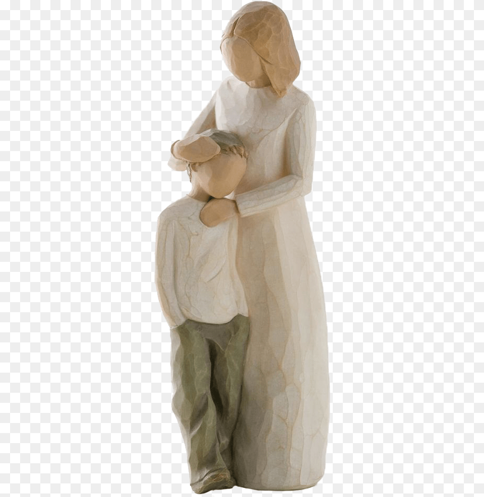 Mother And Son Figurine Willow Tree Figurines Mother And Son, Baby, Person, Art, Face Free Png Download