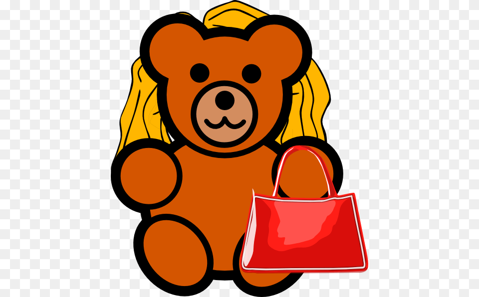 Mother Bear Clip Art, Bag, Accessories, Handbag, Weapon Free Png Download