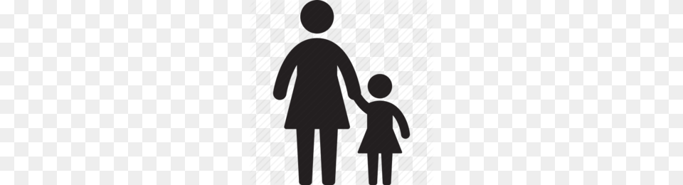 Mother Clipart, Silhouette, Body Part, Hand, Person Png Image
