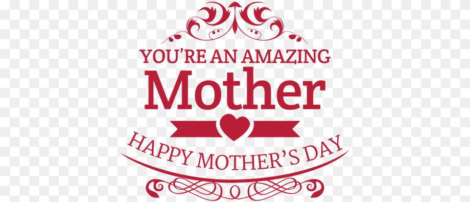 Mother Clipart Transparent Background Happy Mothers Day, Advertisement, Poster, Logo Png Image