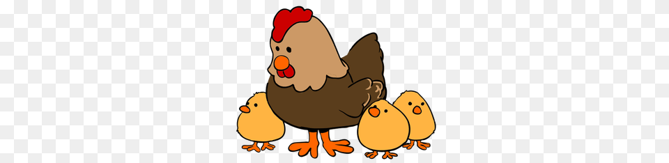 Mother Hen Clip Art, Animal, Bird, Chicken, Fowl Png