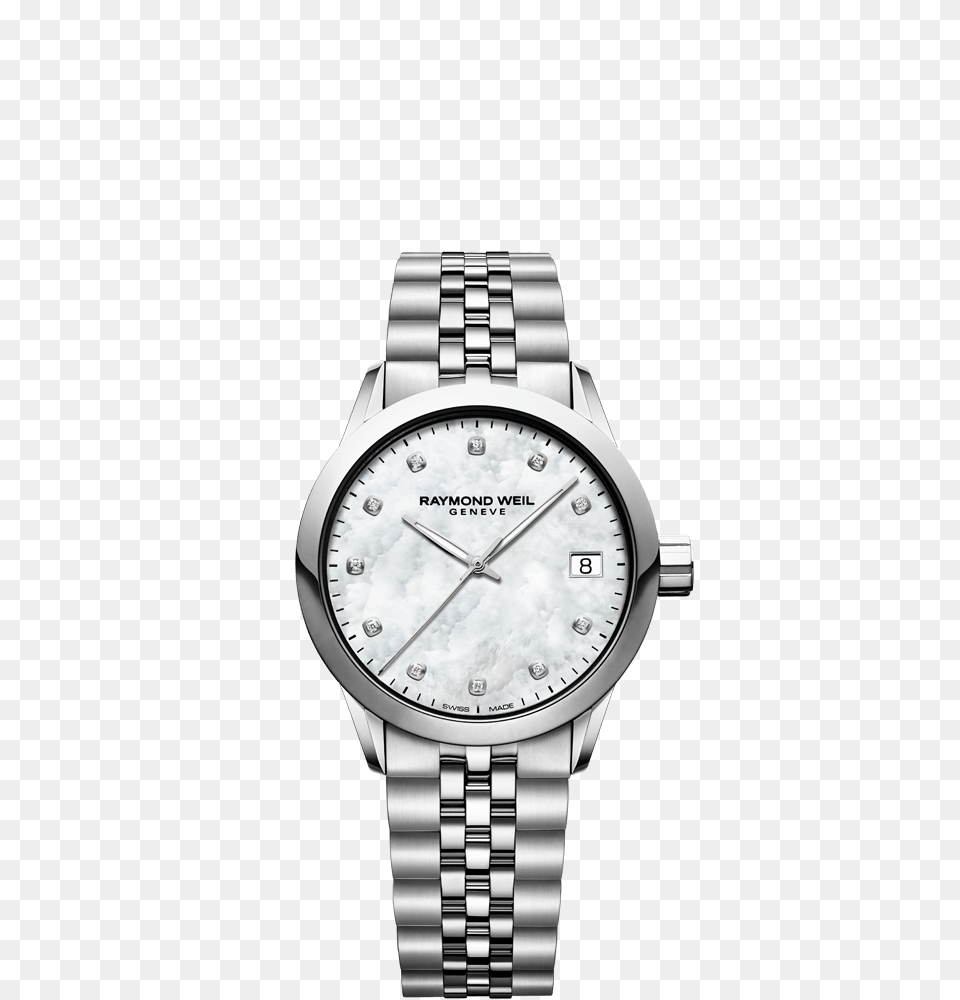 Mother Of Pearl Diamond Watch, Arm, Body Part, Person, Wristwatch Png