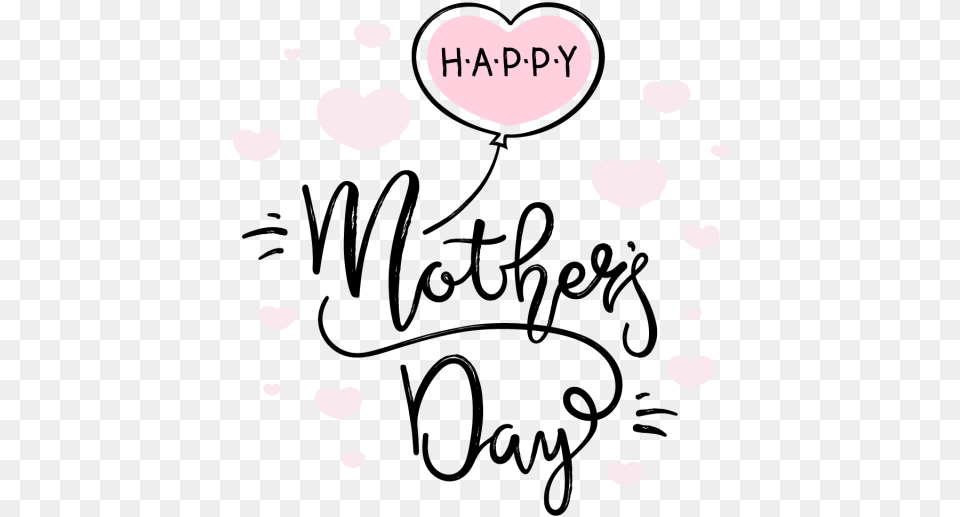 Mother S Day Clip Art Vector Graphics Lettering Happy Mothers Day Vector, Heart Png Image