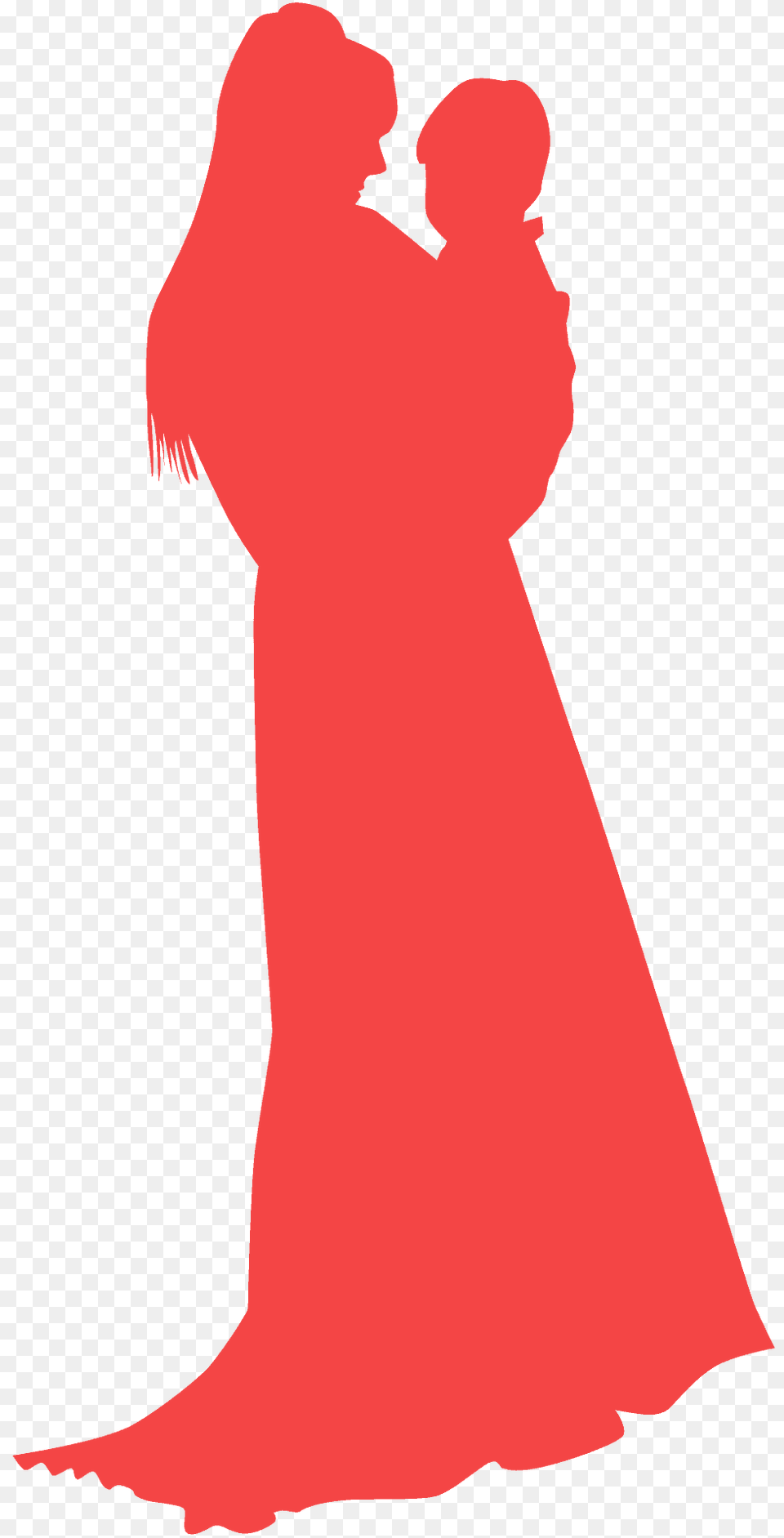 Mother Silhouette, Clothing, Dress, Fashion, Gown Png Image
