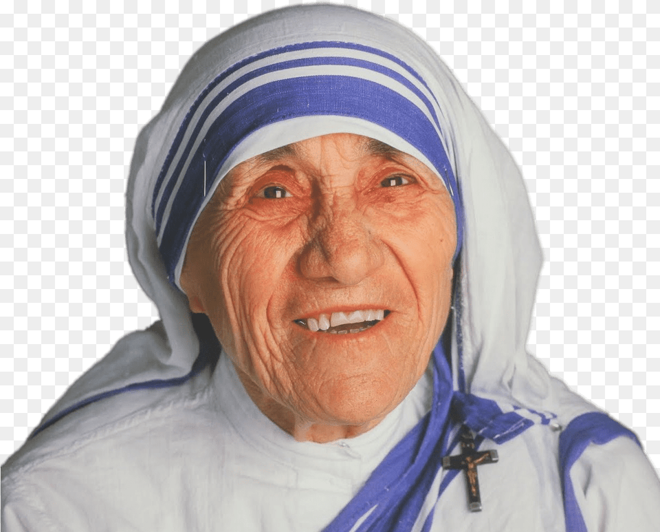 Mother Teresa Mother Theresa, Adult, Face, Female, Head Free Transparent Png