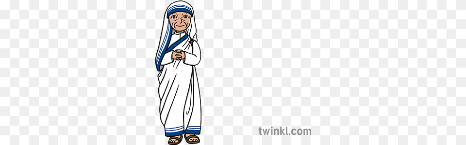 Mother Teresa People Madre De Dibujo Para Colorear Madre Teresa De Calcuta, Adult, Female, Person, Woman Free Transparent Png