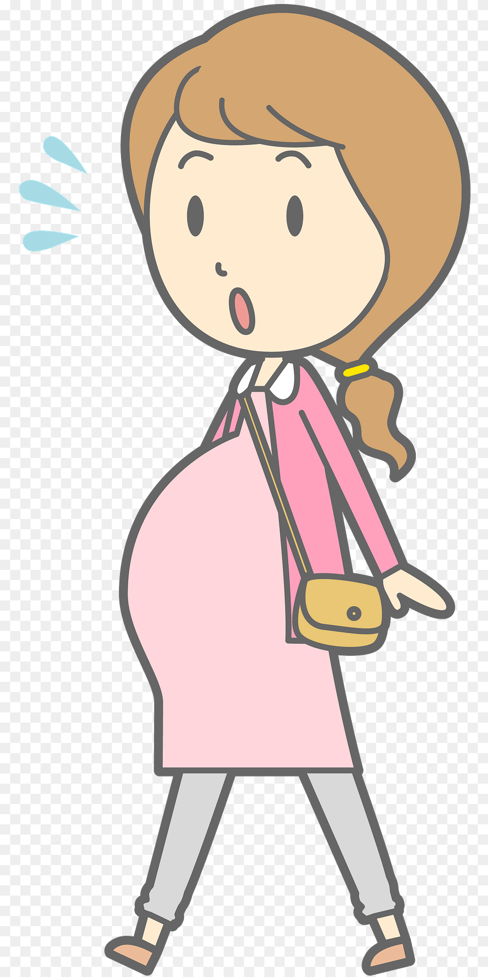 Mother To Be Clipart, Clothing, Coat, Baby, Person Free Png Download