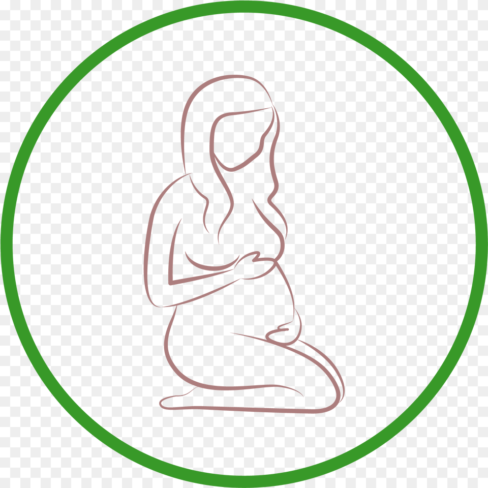 Mother Vector Unborn Child Transparent Clipart Pregnancy, Kneeling, Person Free Png