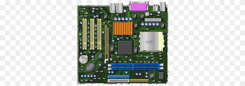 Motherboard Computer Hardware, Electronics, Hardware, Computer Png Image