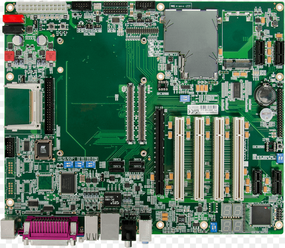 Motherboard, Computer Hardware, Electronics, Hardware, Printed Circuit Board Free Png Download