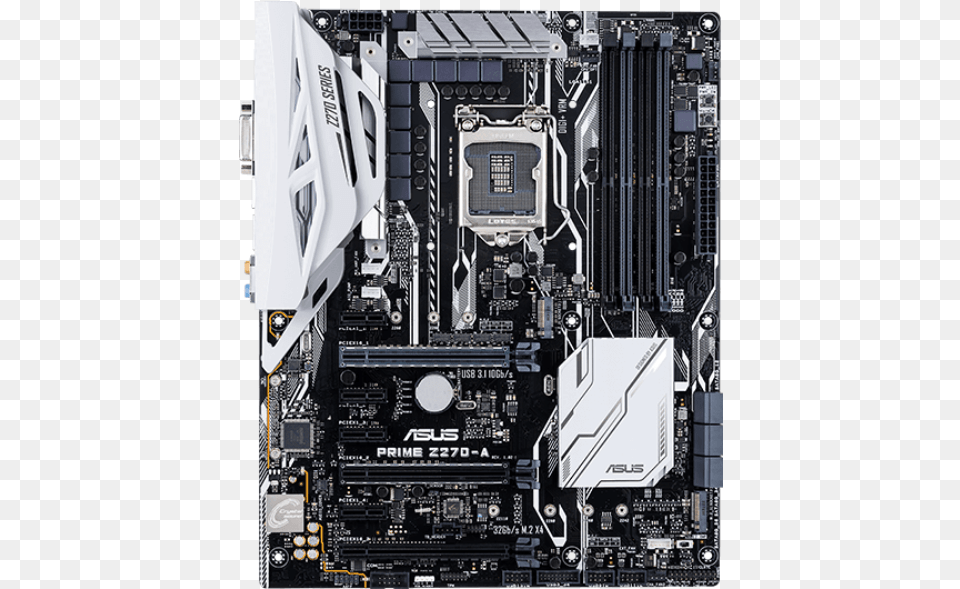 Motherboard Asus Prime Z270 A Lga, Computer Hardware, Electronics, Hardware, Computer Free Transparent Png