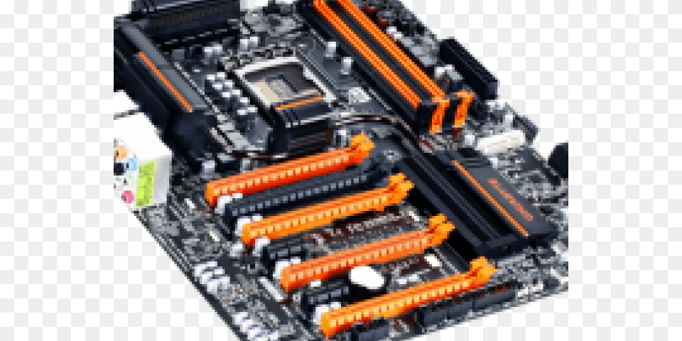 Motherboard Clipart Transparent Best Motherboard In Gigabyte, Computer Hardware, Electronics, Hardware, Computer Png Image