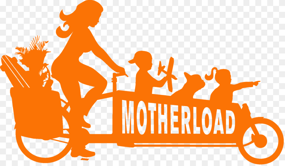 Motherload Logo, Person, Baby, Transportation, Vehicle Png Image