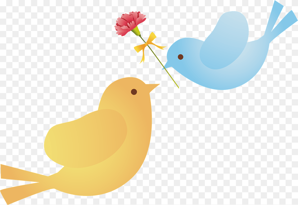Mothers Day Birds Clipart, Animal, Bird, Canary Free Transparent Png