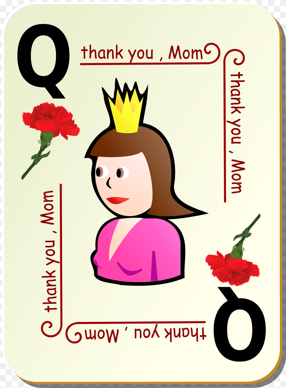 Mothers Day Card Clipart, Text, Symbol, Number, Face Png