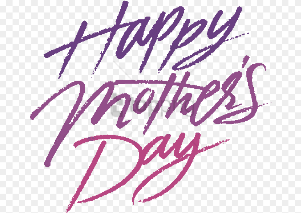 Mothers Day Image With Transparent Background Happy Mothers Day Transparent Background, Handwriting, Text Free Png Download