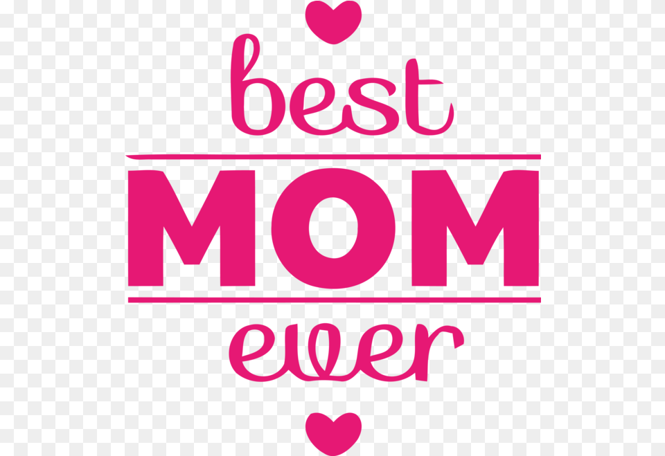 Mothers Day Text Pink Font For Happy Heart, Logo, Purple Free Png Download