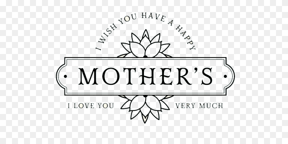 Mothers Day Transparent Images Line Art, Logo, Outdoors, Blackboard, Nature Free Png