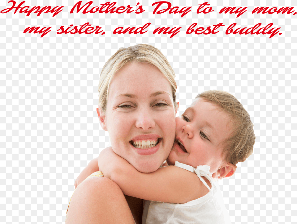 Mothers Day Wishes Clipart Love Mom N Baby Kisse, Face, Head, Person, Photography Free Transparent Png