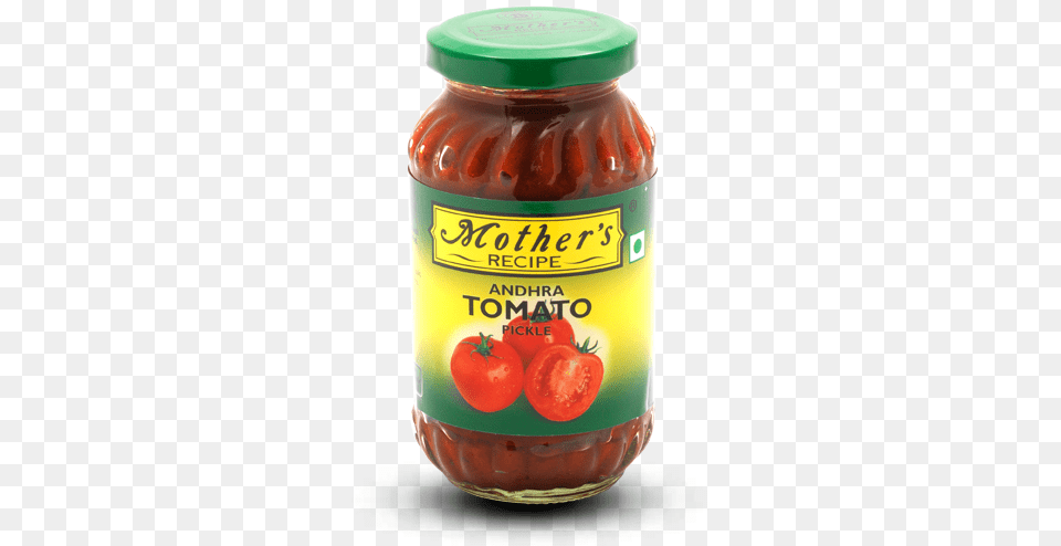 Motherstomato Pickle Mothers Andhra Tomato Pickle, Food, Ketchup, Relish Png