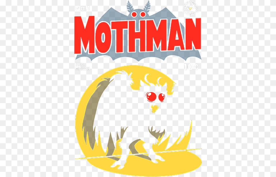 Mothman Beach Towel Cartoon, Book, Publication, Comics, Animal Free Transparent Png